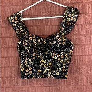 Kohl’s floral crop top